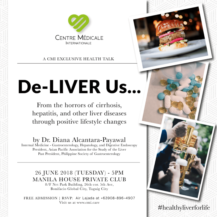 DE-LIVER US: From the horror of cirrhosis,hepatitis, and other liver deseases through positive lifestyle changes